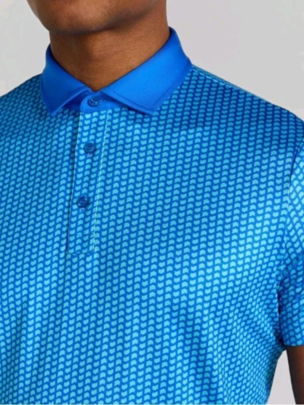 NWT REDVANLY Men's Graine MarinePerformance Golf Polo Activewear Small S